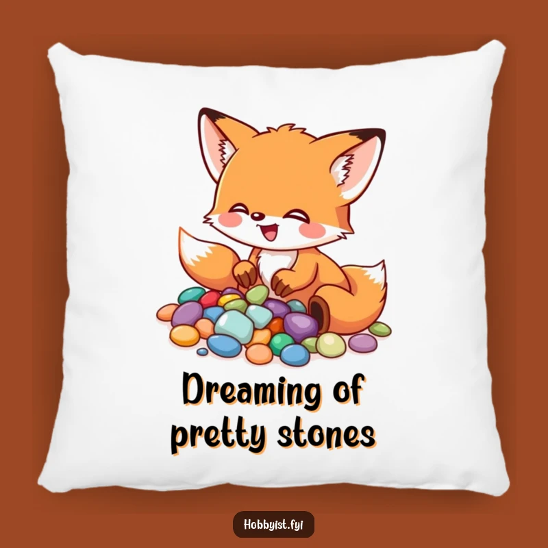Funny Fox Creative Pillow: Snuggle Up with Artistic Humor, Perfect Gift!