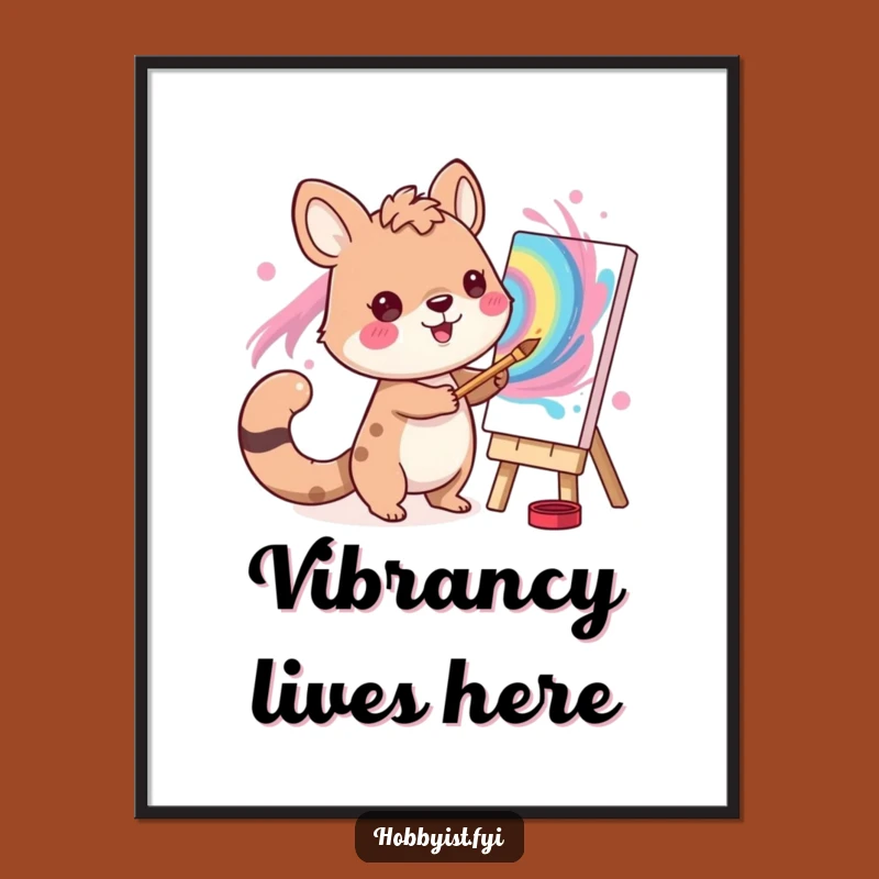 Funny Artist Animal Digital Art: Instant Inspiration for Art Lovers