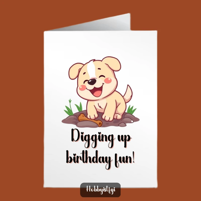 Funny Free Printable Dog Birthday Card - DIY Downloadable Bark-tastic Fun for Celebrations