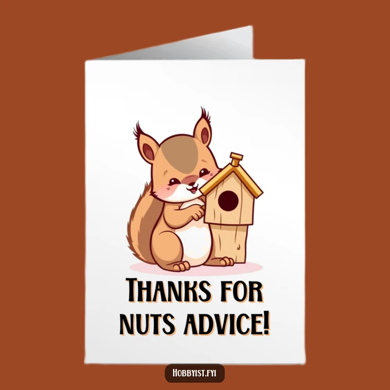 Free Printable Thank You Card: Squirrels Gratitude, Funny Downloadable Gift