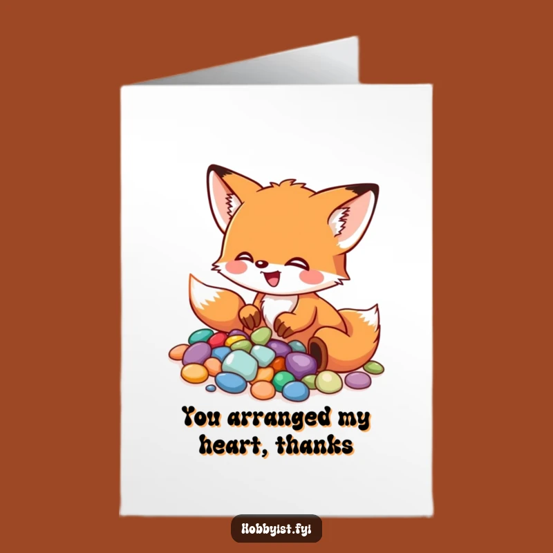 Free Printable Thank You Card: Fox Mosaic Maker, Downloadable Gift