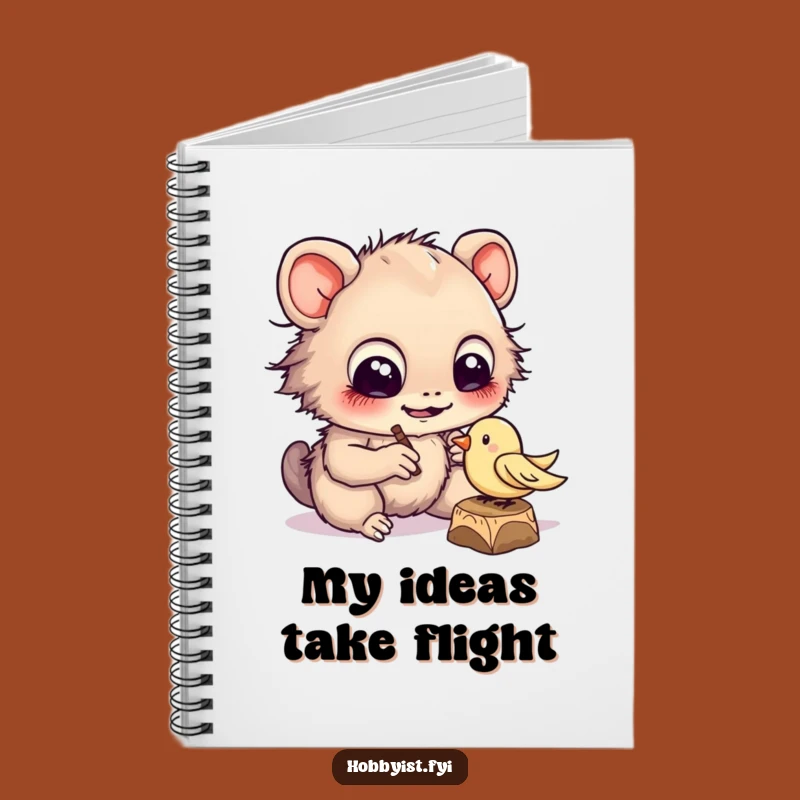 Funny Carver Creature Notebook - Sketch Your Designs Gift