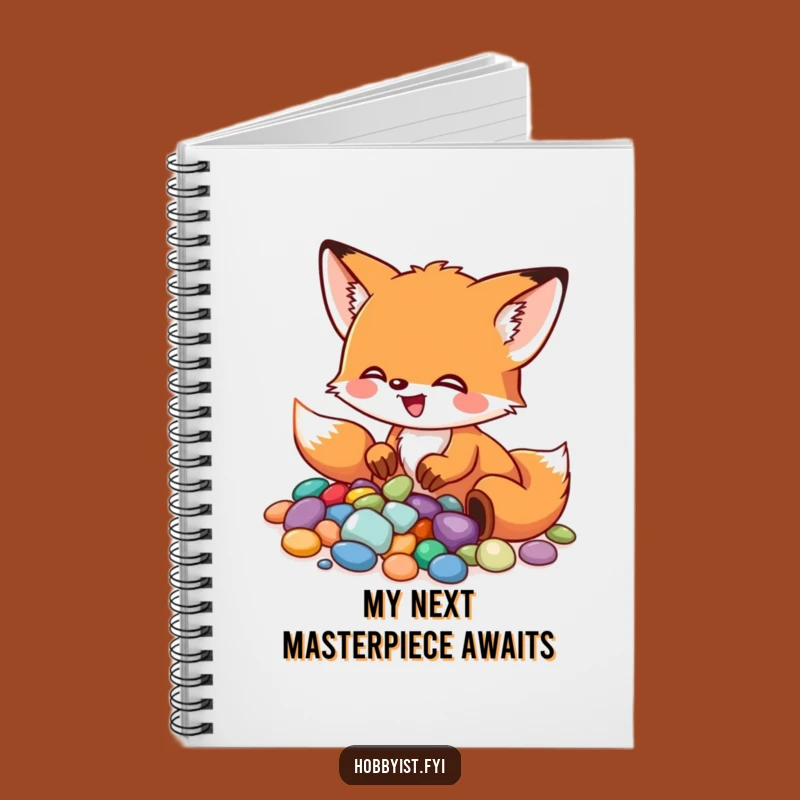 Funny Fox Art Journal Notebook: Sketch and Dream with Artistic Humor, Great Gift!
