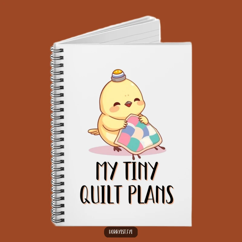 Funny Sewing Bird Notebook - Jot Down Craft Ideas, Funny Gift